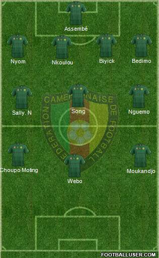 Cameroon Formation 2014