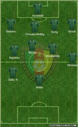 Cameroon Formation 2014