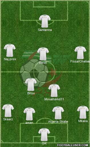 Algeria Formation 2014