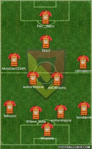 Jagiellonia Bialystok Formation 2014