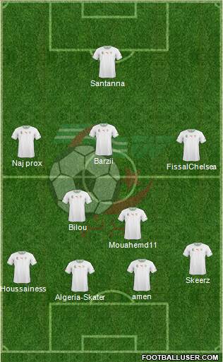 Algeria Formation 2014