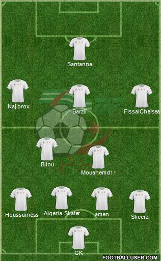 Algeria Formation 2014