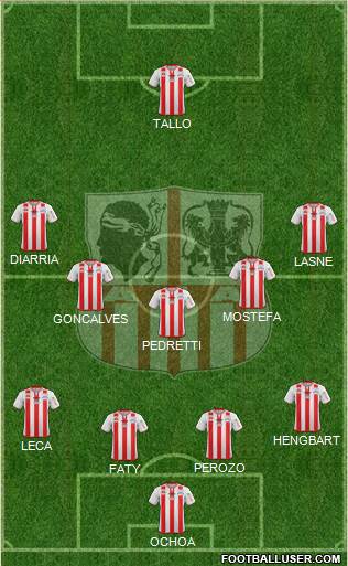 Athletic Club Ajaccien Football Formation 2014