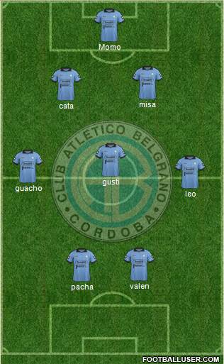 Belgrano de Córdoba Formation 2014