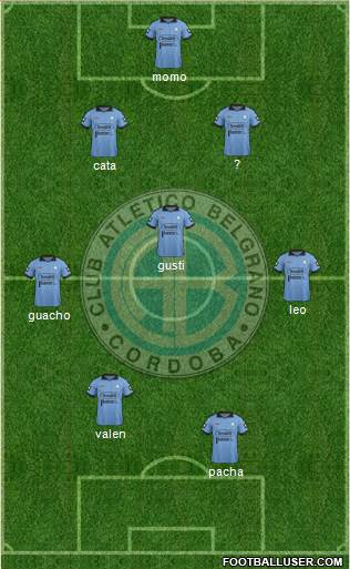 Belgrano de Córdoba Formation 2014