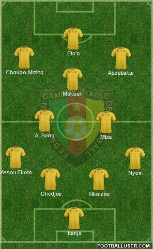 Cameroon Formation 2014