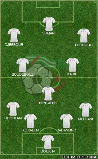 Algeria Formation 2014