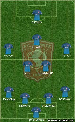 FC Twente Formation 2014