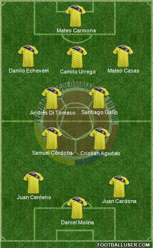 Colombia Formation 2014