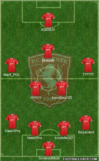 FC Twente Formation 2014