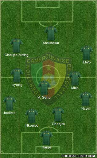 Cameroon Formation 2014