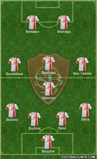 Stade Brestois 29 Formation 2014