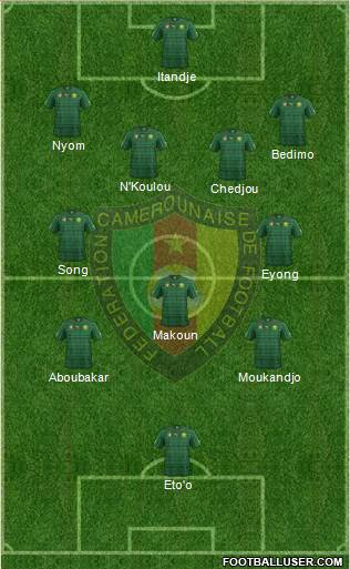 Cameroon Formation 2014