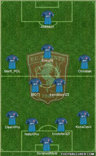 FC Twente Formation 2014