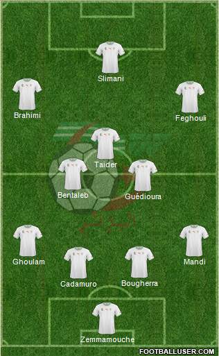 Algeria Formation 2014