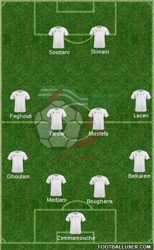 Algeria Formation 2014