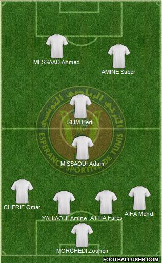 Espérance Sportive de Tunis Formation 2014