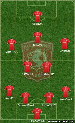 FC Twente Formation 2014