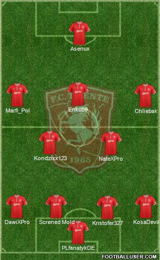 FC Twente Formation 2014