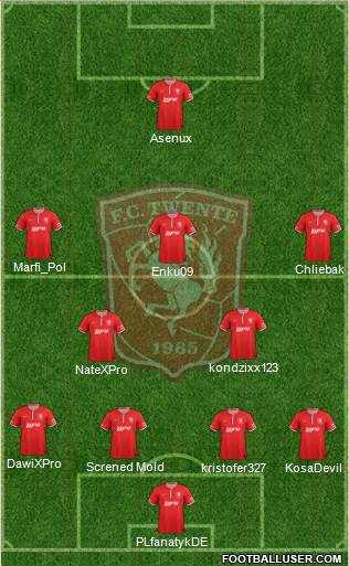 FC Twente Formation 2014