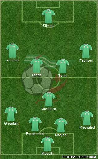 Algeria Formation 2014