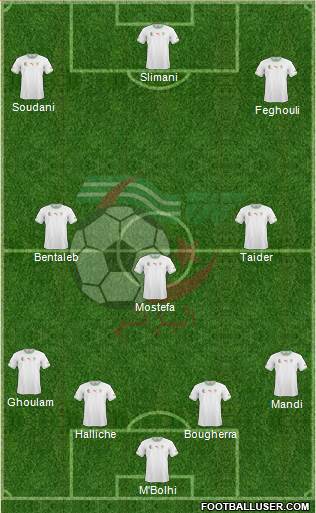 Algeria Formation 2014