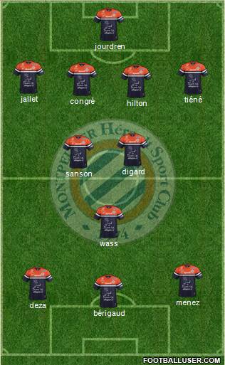 Montpellier Hérault Sport Club Formation 2014