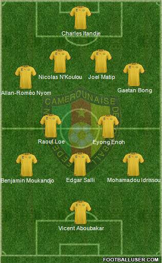 Cameroon Formation 2014