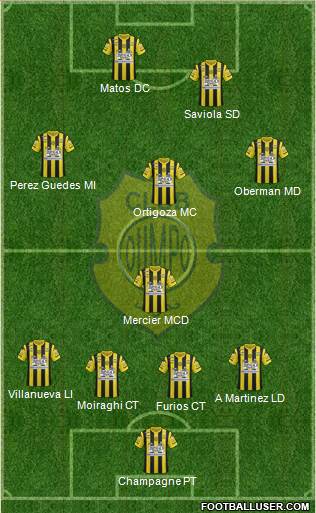 Olimpo de Bahía Blanca Formation 2014