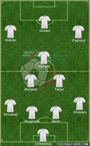 Algeria Formation 2014