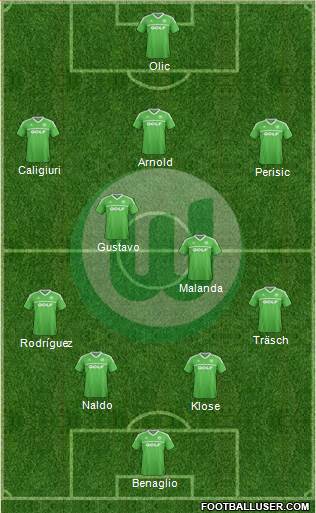 VfL Wolfsburg Formation 2014