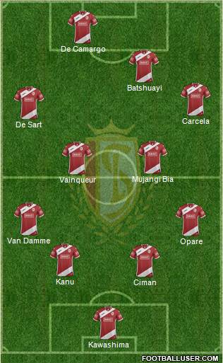 R Standard de Liège Formation 2014