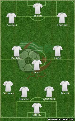 Algeria Formation 2014