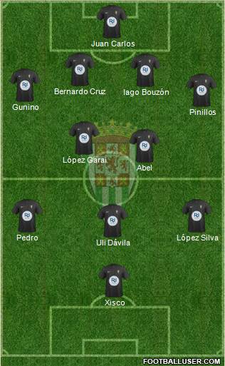 Córdoba C.F., S.A.D. Formation 2014