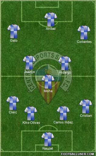 C.E. Sabadell Formation 2014