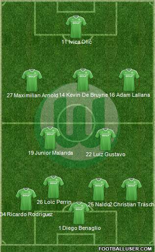 VfL Wolfsburg Formation 2014