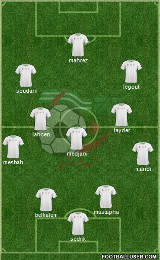 Algeria Formation 2014