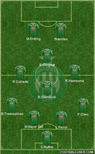 A.S. Saint-Etienne Formation 2014