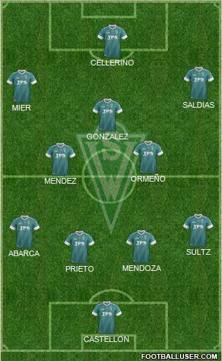 CD Santiago Wanderers S.A.D.P. Formation 2014