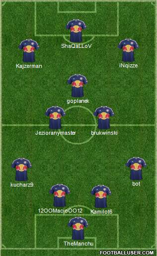 New York Red Bulls Formation 2014