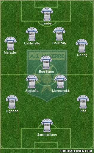 A.J. Auxerre Formation 2014