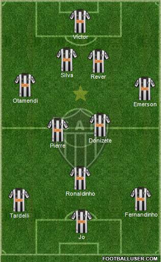 C Atlético Mineiro Formation 2014