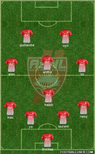 A.S. Nancy Lorraine Formation 2014