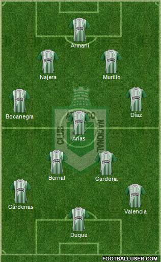 CDC Atlético Nacional Formation 2014