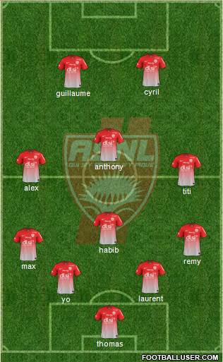 A.S. Nancy Lorraine Formation 2014