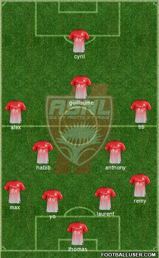 A.S. Nancy Lorraine Formation 2014