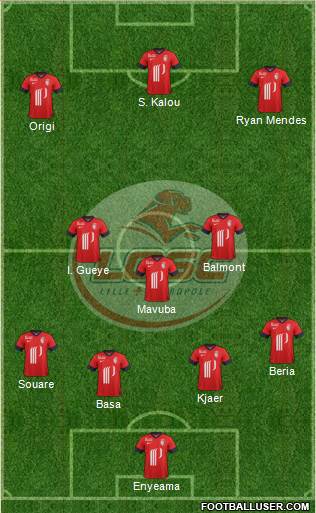 LOSC Lille Métropole Formation 2014