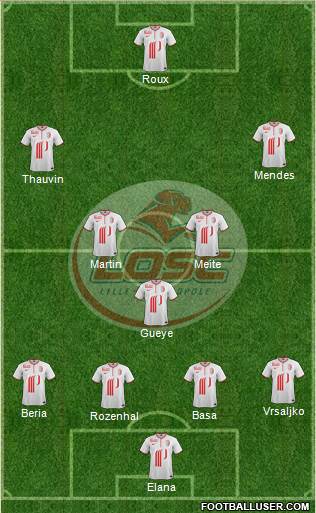 LOSC Lille Métropole Formation 2014