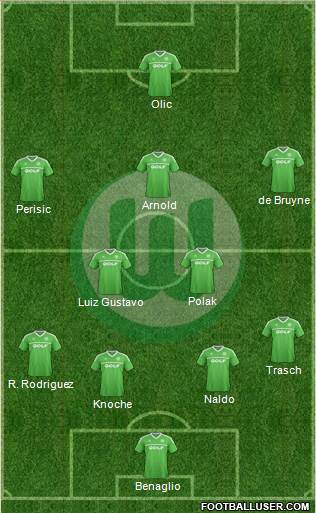 VfL Wolfsburg Formation 2014