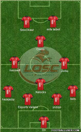 LOSC Lille Métropole Formation 2014